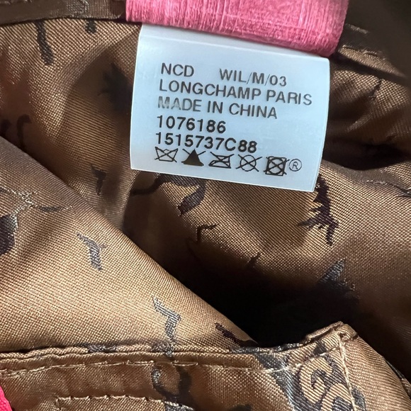 $600+ NWT LONGCHAMP Lambskin + COA - Picture 12 of 14